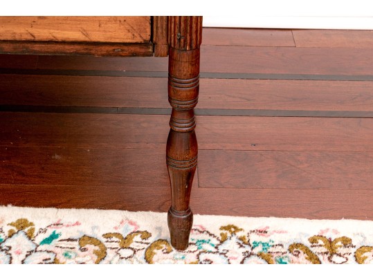 American Federal Cherry Chest, First Half 19th C. 