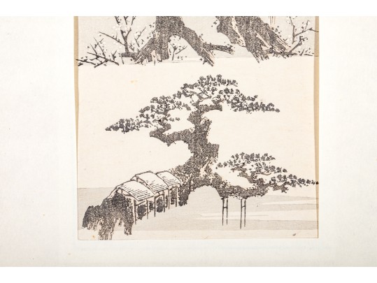 Collection Of Four Katsushika Hokusai (Japanese, 1760-1849) Woodblock Prints