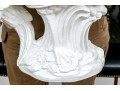Italian White Glazed Ceramic Model Of A Rooster