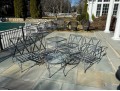 Six Piece Cast Aluminum Outdoor Patio Set