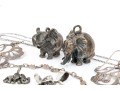 Sterling Silver Assorted Lot Of Charming Elephant Motif Jewelry Pieces