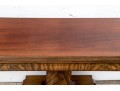 Antique Mahogany And Figured Wood Games Table 