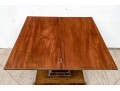 Antique Mahogany And Figured Wood Games Table 