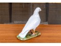 Vintage Painted Terracotta Dove Figure