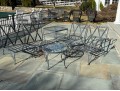 Six Piece Cast Aluminum Outdoor Patio Set