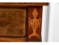 Quality English Marquetry Inlaid Console Table