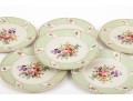 Set Of Six Bavaria Porcelain Dessert Plates
