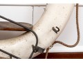 Semi-Antique Life Bouy, Marked SOS