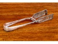 English Sterling Silver Asparagus Tongs, 4.36 Ozt.