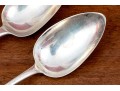Two Sterling Silver English George III, London, 1817, Susanna Peppin, Stuffing Spoons, 6.86 Ozt.