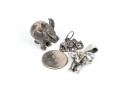 Sterling Silver Assorted Lot Of Charming Elephant Motif Jewelry Pieces