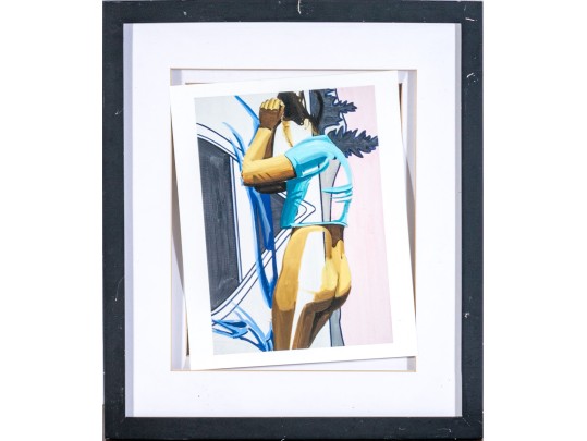 David Salle (American, B 1952) Print On Paper