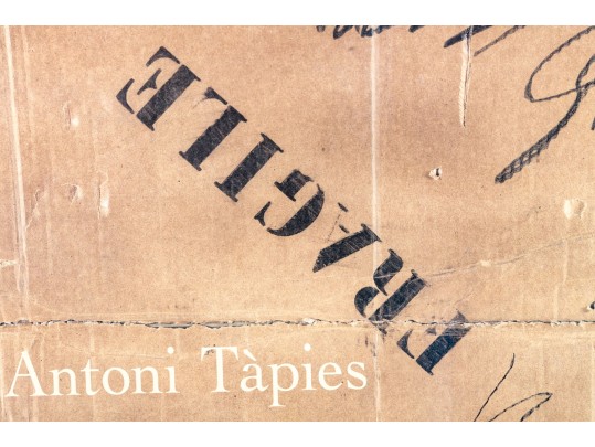 Antoni Tapies (Catalan, 1923-2012) Exhibition Poster