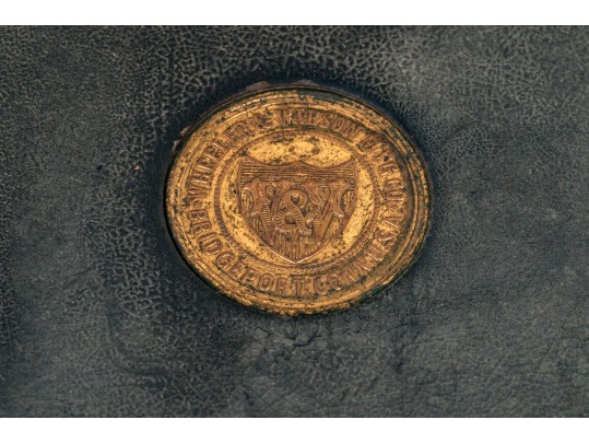 Antique Wheeler & Wilson Sewing Machine With Cabinet