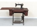 Antique Wheeler & Wilson Sewing Machine With Cabinet