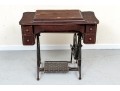 Antique Wheeler & Wilson Sewing Machine With Cabinet