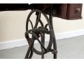 Antique Wheeler & Wilson Sewing Machine With Cabinet