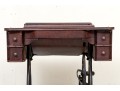 Antique Wheeler & Wilson Sewing Machine With Cabinet