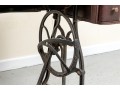 Antique Wheeler & Wilson Sewing Machine With Cabinet