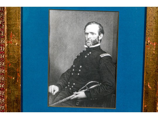W. T. Sherman, General, Signature On Card