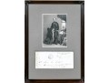 General William T. Sherman (American, 1820-1891) Signed Envelope, With Print Of The General