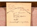 W. T. Sherman, General, Signature On Card