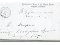 General William T. Sherman (American, 1820-1891) Signed Envelope, With Print Of The General