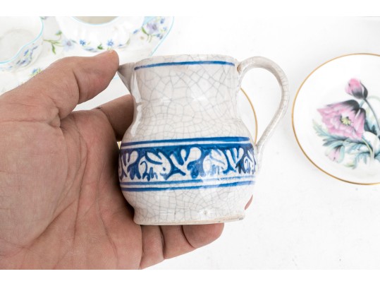 Collection Of Fifteen Vintage Table Top Wares, Herend, Dedham & Shelly