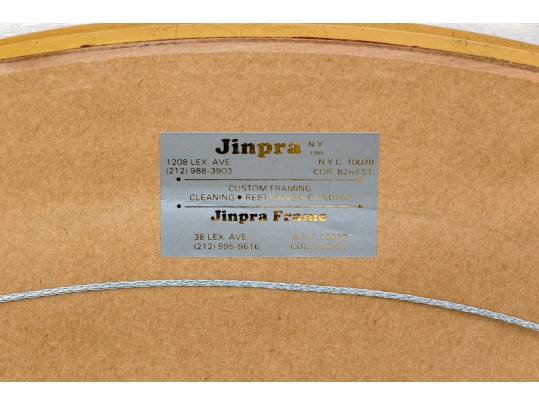 Delightful Group Of Three Framed Mirrors