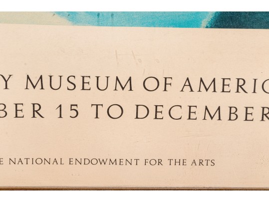 After Milton Avery (American, 1885-1965) Whitney Museum Of American Art 1989 Exhibition Poster