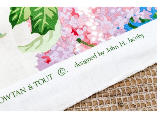 Group Of Rolls Of A Variety Of Quality Upholstery And Drapery Fabrics