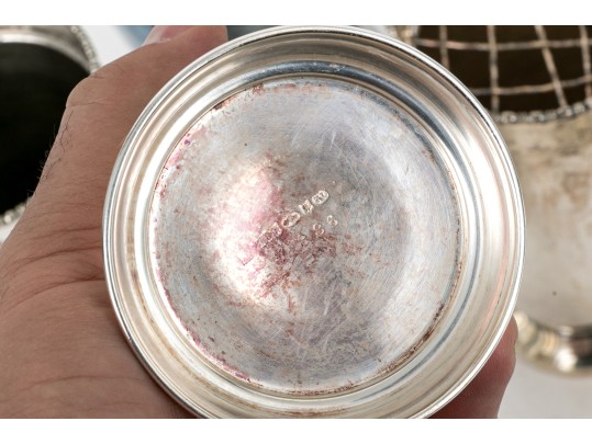 Collection Of Nine Vintage Silverplate Vases