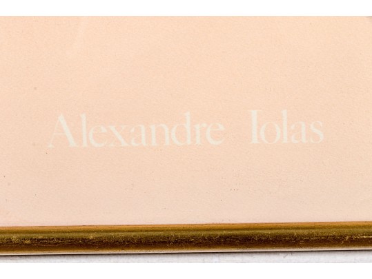 After May Ray (American, 1890-1976) Color Lithograph Exhibition Poster, Pechage