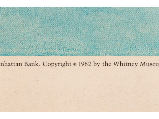 After Milton Avery (American, 1885-1965) Whitney Museum Of American Art 1989 Exhibition Poster