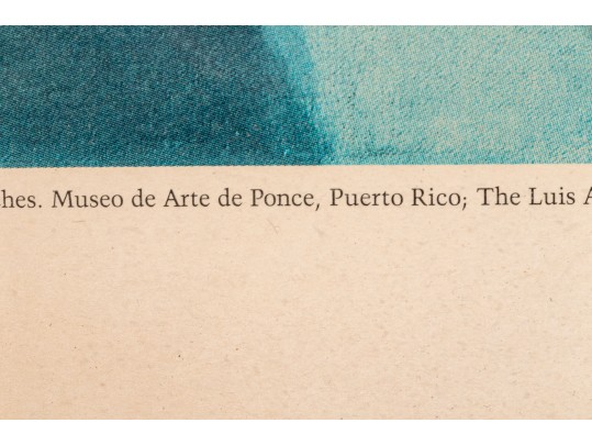After Milton Avery (American, 1885-1965) Whitney Museum Of American Art 1989 Exhibition Poster