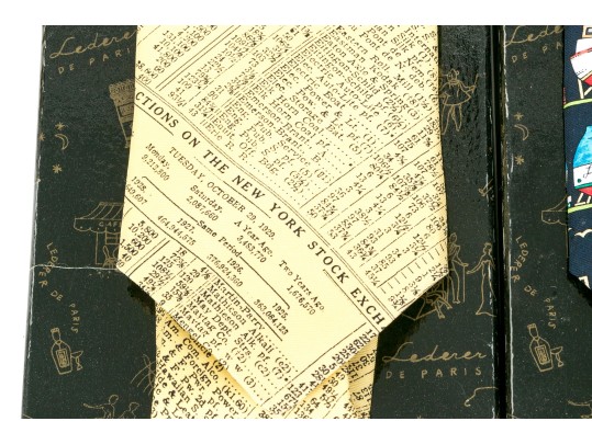 Four Boxed Designer Silk Men's Ties, Alynn Neckwear For Lederer Paris