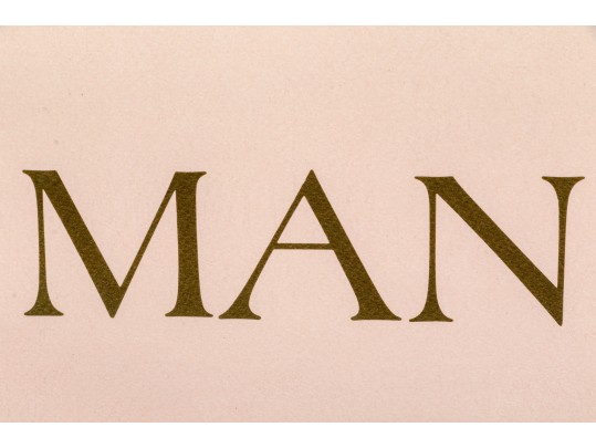 After May Ray (American, 1890-1976) Color Lithograph Exhibition Poster, Pechage