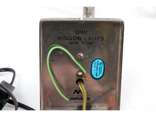 Pair Of Vintage Modern Design Sconces By Hinson Lamps