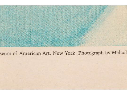 After Milton Avery (American, 1885-1965) Whitney Museum Of American Art 1989 Exhibition Poster