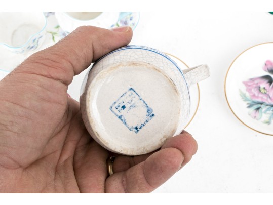 Collection Of Fifteen Vintage Table Top Wares, Herend, Dedham & Shelly