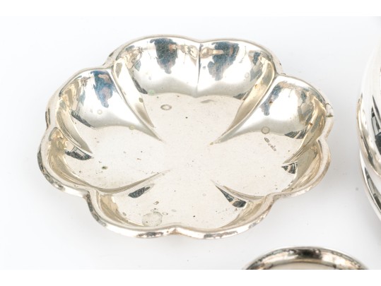 Collection Of Nine Assorted Tabletop Items, Assorted Metals (see Description)