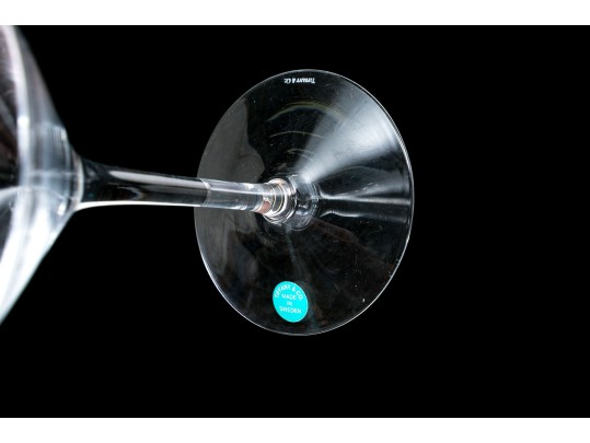 Set Of Four Tiffany & Co. Martini Glasses