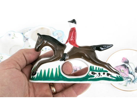 Collection Of Fifteen Vintage Table Top Wares, Herend, Dedham & Shelly