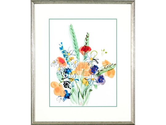 After Raoul Dufy (French, 1877-1953) Bunch Of Daisies And Bouquet, Pour Un Herbier, Colette, Prints