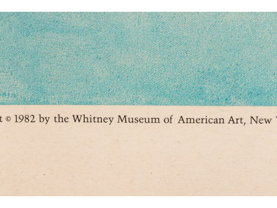 After Milton Avery (American, 1885-1965) Whitney Museum Of American Art 1989 Exhibition Poster