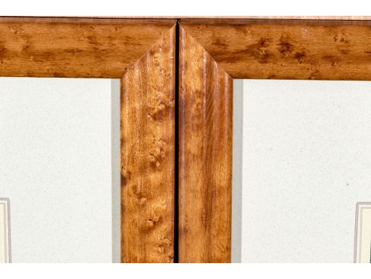 Set Of Two Bookplate Prints Depicting Egg Types, Including Owls And Falcons