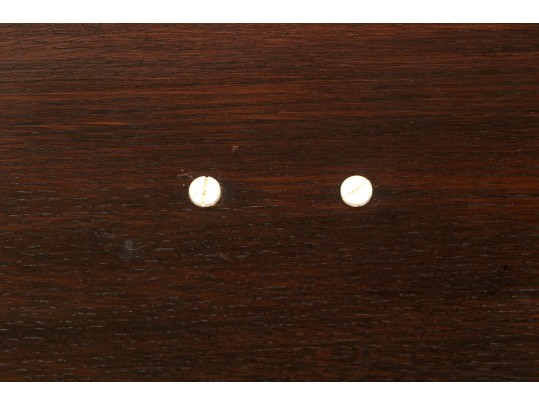 Beautiful Antique Wood And Silverplate Serving Tray, Professionaly Restored