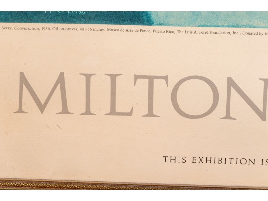 After Milton Avery (American, 1885-1965) Whitney Museum Of American Art 1989 Exhibition Poster