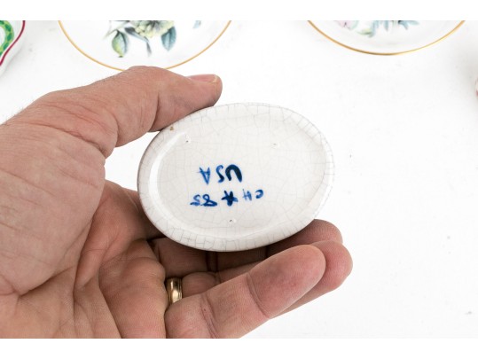 Collection Of Fifteen Vintage Table Top Wares, Herend, Dedham & Shelly