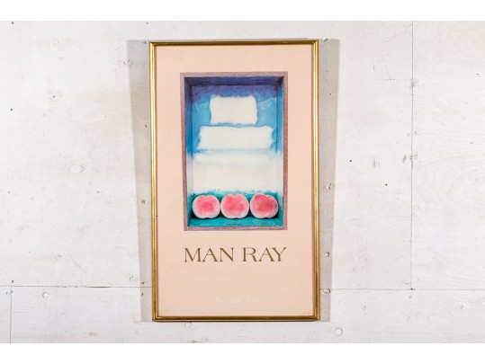 After May Ray (American, 1890-1976) Color Lithograph Exhibition Poster, Pechage